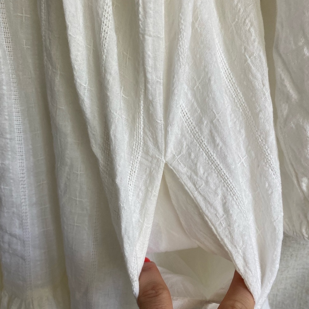 Cleobella White Off-Shoulder Mini Dress - Picture 6 of 13